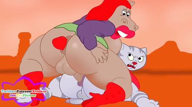 Harriet the Hare Gets Fucked by Fritz the Fox