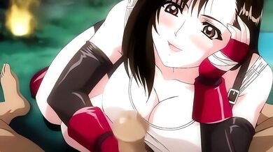 Tifa Gets Her Tits Fucked and Sucked in 60FPS High-Res Quality
