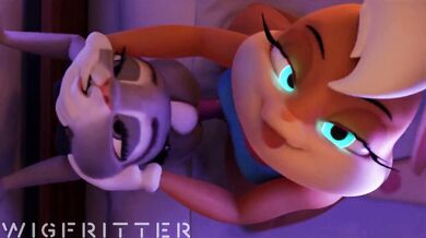Judy Gets Reamed by Strap-on Lola - Wigfritter [ALT]