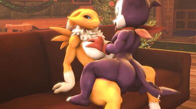 Impmon Rapes Renamon [Aryentai]