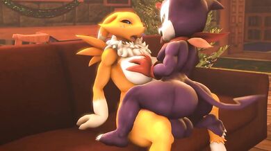 Impmon Rapes Renamon [Aryentai]