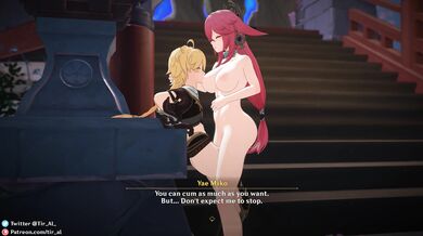 Yae Miko's Uncut 4K Adventures in Tir-Al