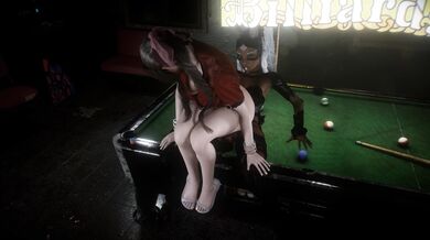 Aerith Gets Her Tight Vagina Fucked in Virtual Reality by Fran's Wild Cowgirl Ride!