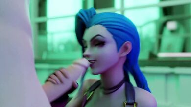 Jinx Blowjob [Horny Asian Twerk Queen] [TheCount]