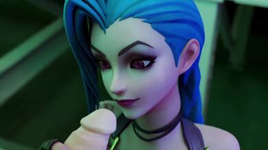 Jinx Blowjob [Horny Asian Twerk Queen] [TheCount]