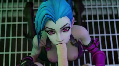 Jinx Blowjob [Horny Asian Twerk Queen] [TheCount]