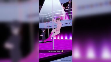 Busty Ty Lee Swinging on the Strip Pole in Breakwater Ridge