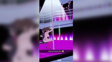 Busty Ty Lee Swinging on the Strip Pole in Breakwater Ridge