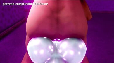 Submissive android gets brutal oral treatment from her programmer