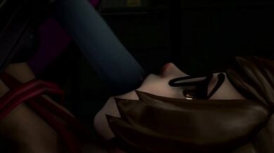 Mei's Sexual Exploits with the Deadly Assassin, Widowmaker - A Drug-Fueled Fuckfest - Part 1