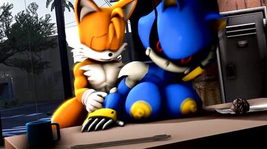 Sonic's Tail-Swingin' Sons Bust a Nut on Metallic Dudes!