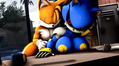 Sonic's Tail-Swingin' Sons Bust a Nut on Metallic Dudes!