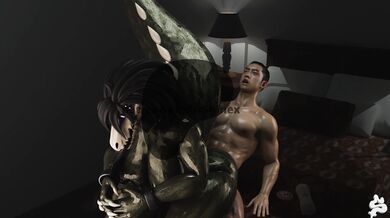 SCP 682 in Stunning 4K Ultra HD - The Horrifying Foundation Porn Parody