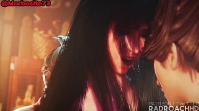 Tifa vs Madam M y Scarlet FUTANARI (ESP SUBTITULADO)