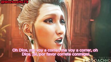 Tifa vs Madam M y Scarlet FUTANARI (ESP SUBTITULADO)