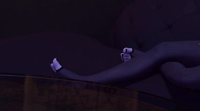 Widowmaker's Solitary Self-Pleasuring Session in Rentegra