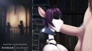 Furry Feline Felatio [oatmealpecheneg]