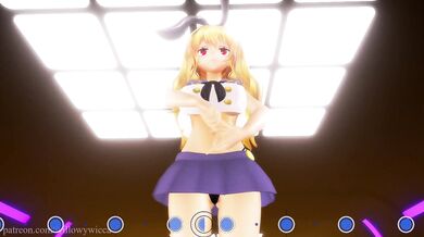 Dracula's Breakthrough - Fapping to Deku [MMD Hentai]