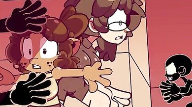 Tied and Trapped in a Sexy Battle Royale: Game Over - Bound Room Blockade!