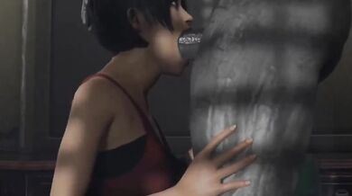 - Ada Wong Gets Her Throat Fucked Raw