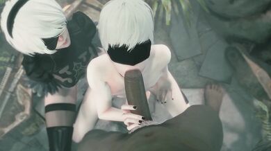 9-inch Blowjob (Black & White) by Iris: The NSFW Series