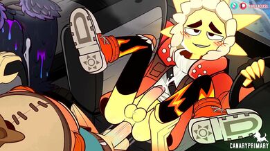 Sunspot's Sweet Fishstick Sucking in 'Fishstick and Sunspot Pull Over' Part 1