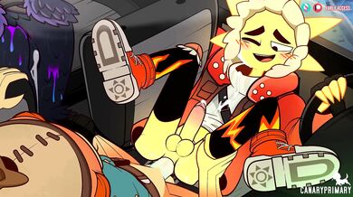 Sunspot's Sweet Fishstick Sucking in 'Fishstick and Sunspot Pull Over' Part 1