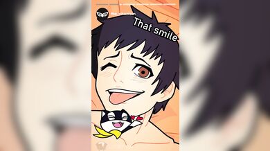 Joker's Lucky Dump on Mishima's Face in Persona 5