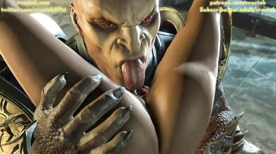 Jade and Shao Kahn's Nude Debauchery