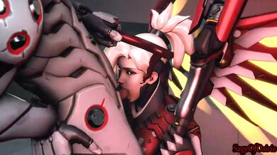 Mercy's Cum-Splattered Face - Sage of Osiris