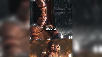 Amazonium Pounded by Rigid3D in Wet and Intense Scene