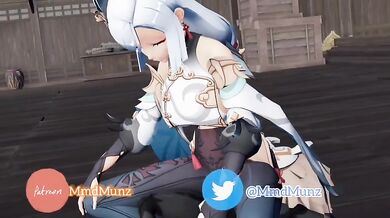 Semen Shower on the Foursome