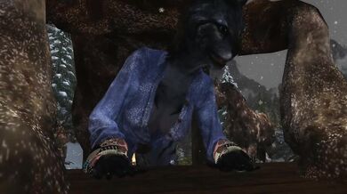 Khajiit Gets Fucked Hard on the Table by a Stallion