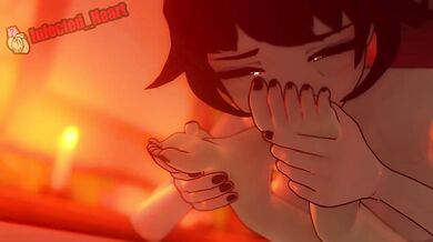 Kali's Worshipper's Licking and Sucking Her Feet