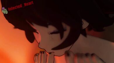 Kali's Worshipper's Licking and Sucking Her Feet