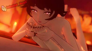 Kali's Worshipper's Licking and Sucking Her Feet