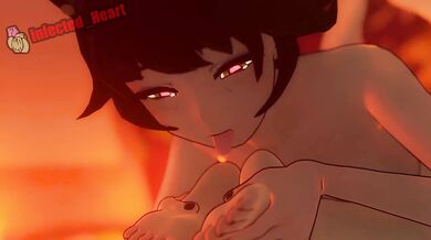 Kali's Worshipper's Licking and Sucking Her Feet