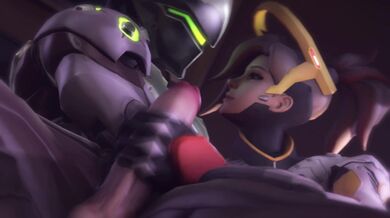 Mercy's Naughty Playtime with Genji in Full HD Quality