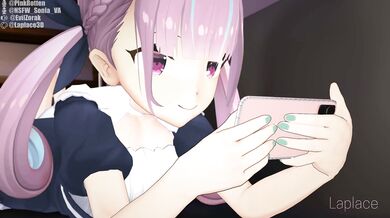 Lesbian Love: Shion and Aqua's Passionate Encounter