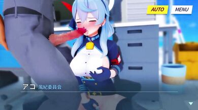 Ako's Blue Archives: A Collection of Her Naughtiest Moments