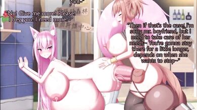 Naughty Futa Foxes Get Their Just Desserts in NTR Reverse-Harem Hijinks!