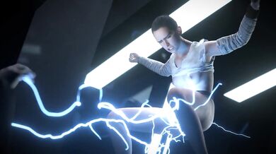 Rey's Forceful Climax