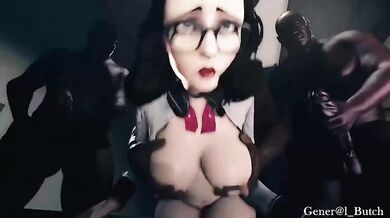 Coach's Big Cock Rides Elizabeth in the Office - Generalbutch