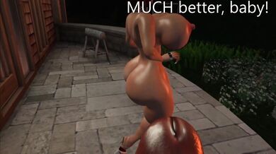 Backdoor Bonanza: Big Titties and Juicy Booties on the Deck