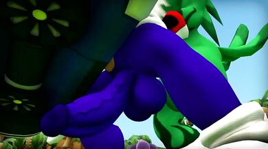 Jet the Hawk and Sonic Fuck in Mid-Air [Wector]