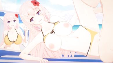 Honami Ichinose's Never-Ending Orgy with AniAnon