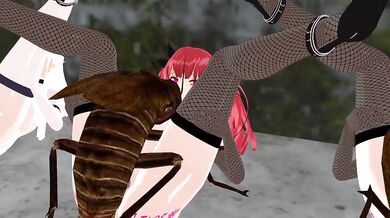 Cockroach Cock Slams Ship Sluts