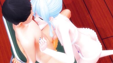 Space Girl's Mind-Blowing Sex Skills and Sensational BJ