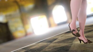 【Hentai MMD】 - Mona's Intense Anal Fuck Session