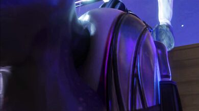 Widowmaker's Anal Adventures with a Horny Horse in 'Horse Video 175'